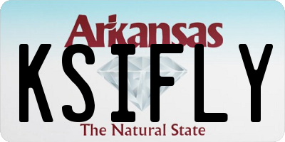 AR license plate KSIFLY