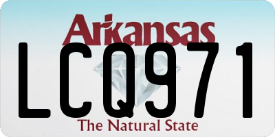 AR license plate LCQ971