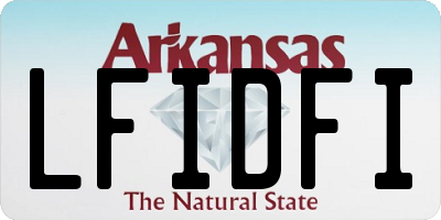 AR license plate LFIDFI