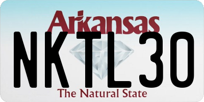 AR license plate NKTL30