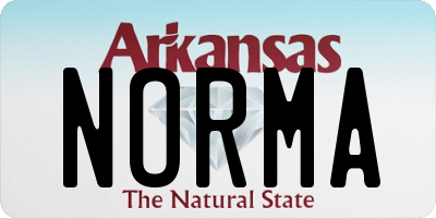 AR license plate NORMA