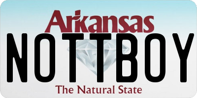 AR license plate NOTTBOY