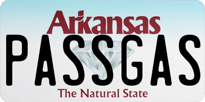 AR license plate PASSGAS