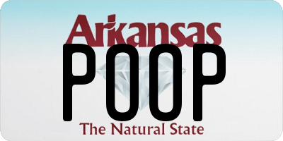 AR license plate POOP