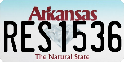 AR license plate RES1536