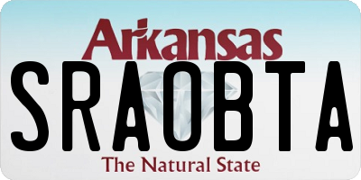 AR license plate SRAOBTA