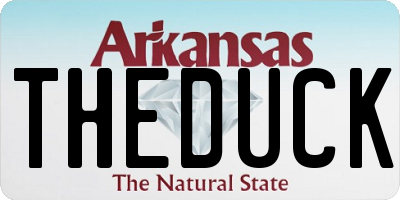 AR license plate THEDUCK