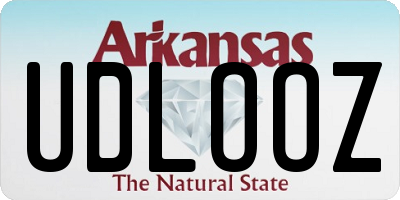 AR license plate UDLOOZ