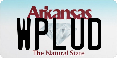 AR license plate WPLUD