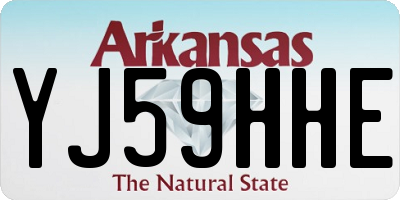 AR license plate YJ59HHE