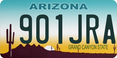 AZ license plate 901JRA