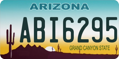 AZ license plate ABI6295
