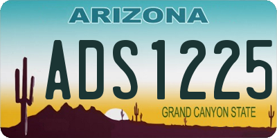 AZ license plate ADS1225