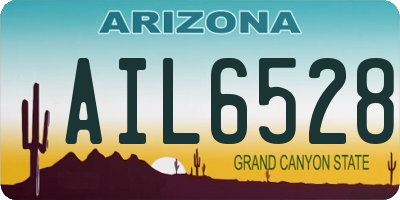 AZ license plate AIL6528