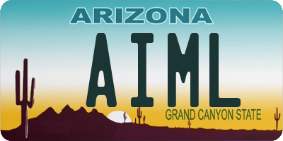 AZ license plate AIML