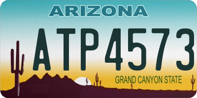 AZ license plate ATP4573