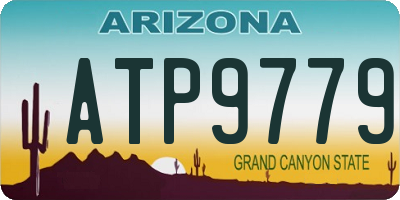 AZ license plate ATP9779