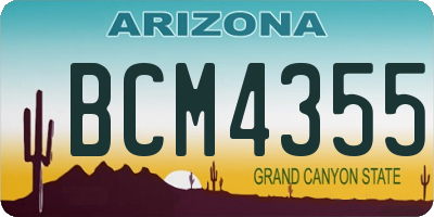 AZ license plate BCM4355