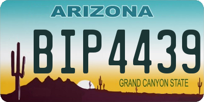 AZ license plate BIP4439