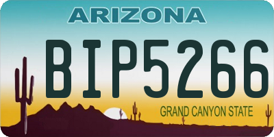 AZ license plate BIP5266