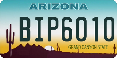 AZ license plate BIP6010