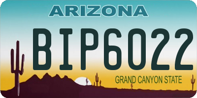 AZ license plate BIP6022
