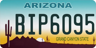 AZ license plate BIP6095