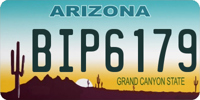 AZ license plate BIP6179