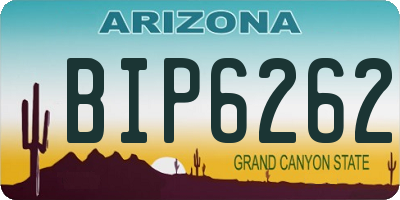 AZ license plate BIP6262