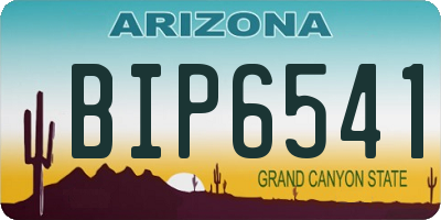 AZ license plate BIP6541