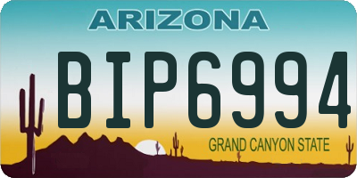 AZ license plate BIP6994