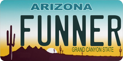 AZ license plate FUNNER