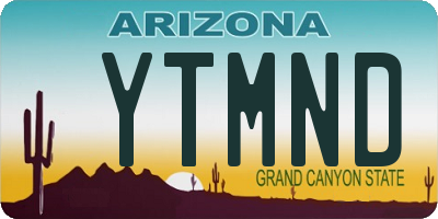 AZ license plate YTMND