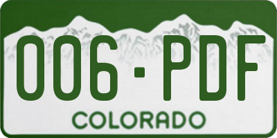 CO license plate 006PDF
