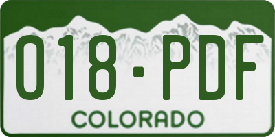 CO license plate 018PDF