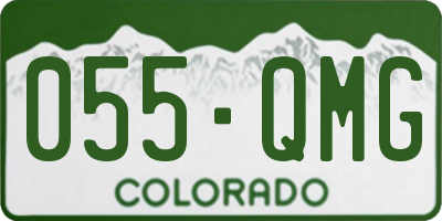 CO license plate 055QMG