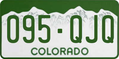 CO license plate 095QJQ