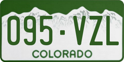 CO license plate 095VZL