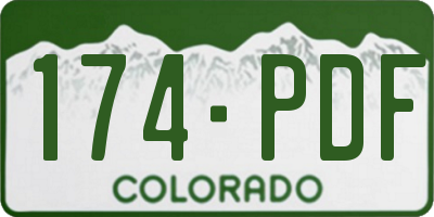 CO license plate 174PDF