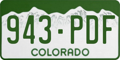 CO license plate 943PDF