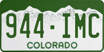 CO license plate 944IMC