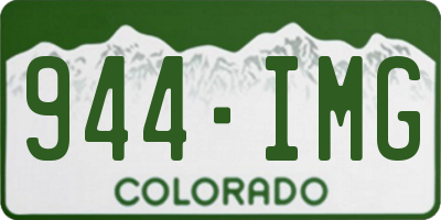 CO license plate 944IMG