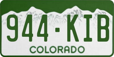 CO license plate 944KIB