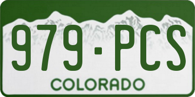 CO license plate 979PCS