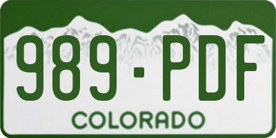 CO license plate 989PDF