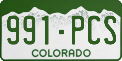 CO license plate 991PCS