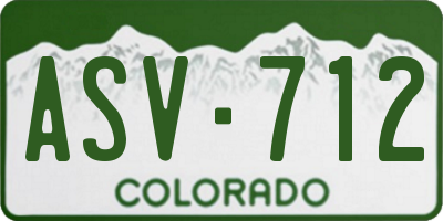CO license plate ASV712