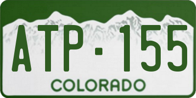 CO license plate ATP155