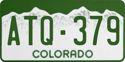 CO license plate ATQ379