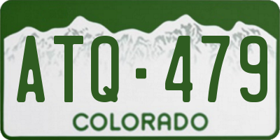 CO license plate ATQ479